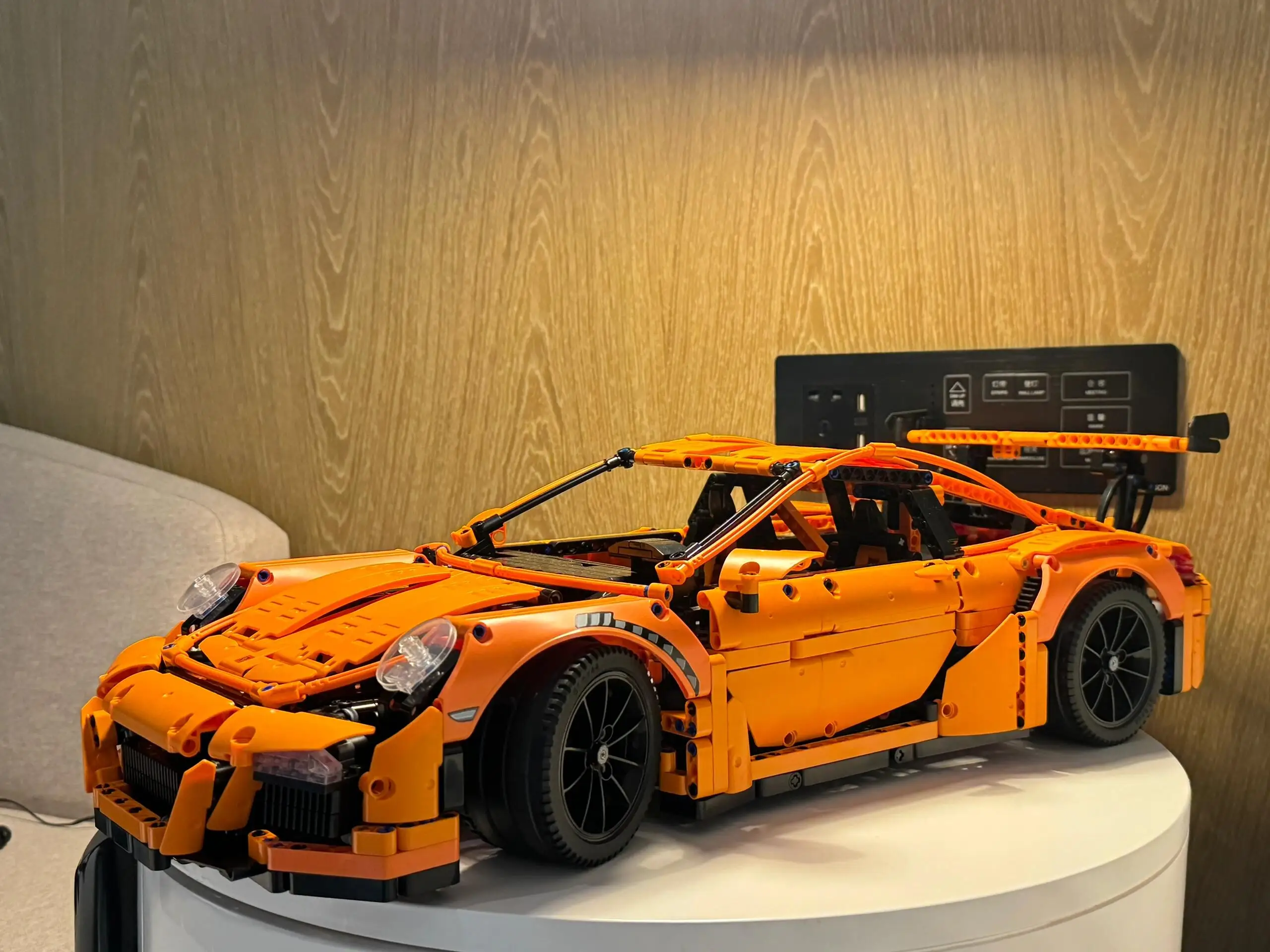 

Kalein 2758 шт. технология 1:8 суперкар серии оранжевый 911 GT3 42056 строительный блок механический набор сборка игрушка подарок на день рождения для мальчика