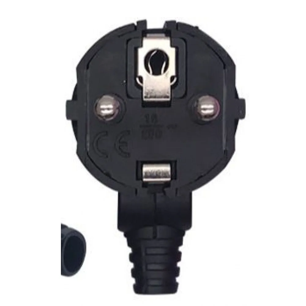 1PCS 16A EU Power Plug Cord Wire Cable Socket Male Assembly Receptacle Connector Power Plug