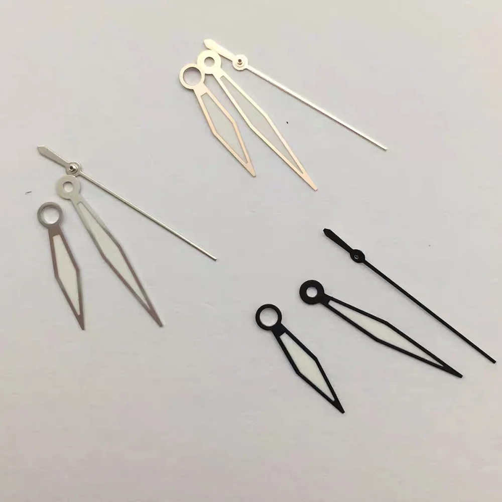 Watch Accessories Watch Hands with Luminous Effect Suitable for NH35 NH36 Movement Watch Pointer 3-Pin Repair Parts