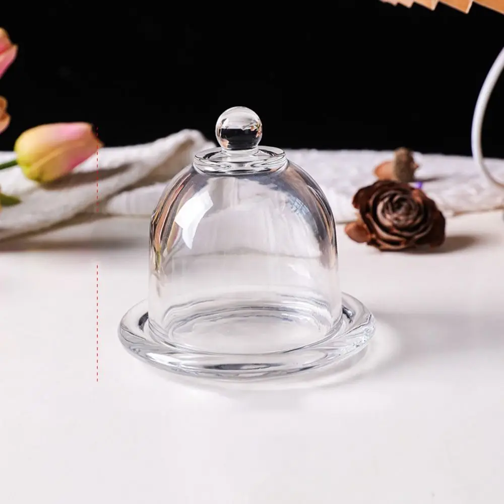 Cake Stand with Lid Cutting Board Protective Cake Serving Tray Fruit Plate for Window Display Household Hotels Kitchen