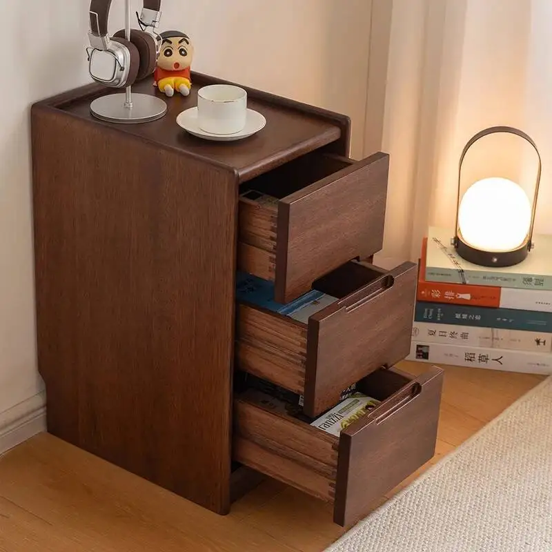 Mesa de cabeceira moderna, luxuosa, nórdica, fofa, economizadora de espaço, bauhaus, exclusiva, móveis para quarto