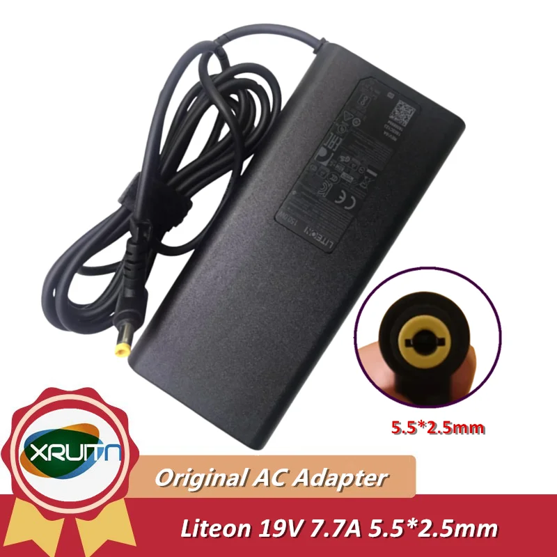 

Genuine LITEON PA-1151-08 19.5V 7.7A 150W AC Adapter Charger For MSI Gaming Laptop Power Supply 5.5*2.5mm Tip Original