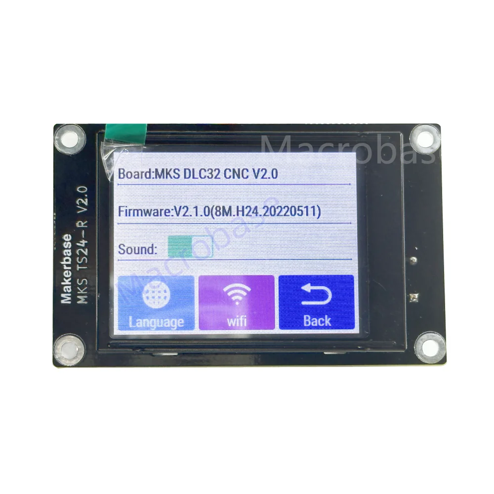 GRBL CNC control card 3 axis board esp32 plate MKS TS24-R display LCD offline upgrade kit for cnc laser engraver machine