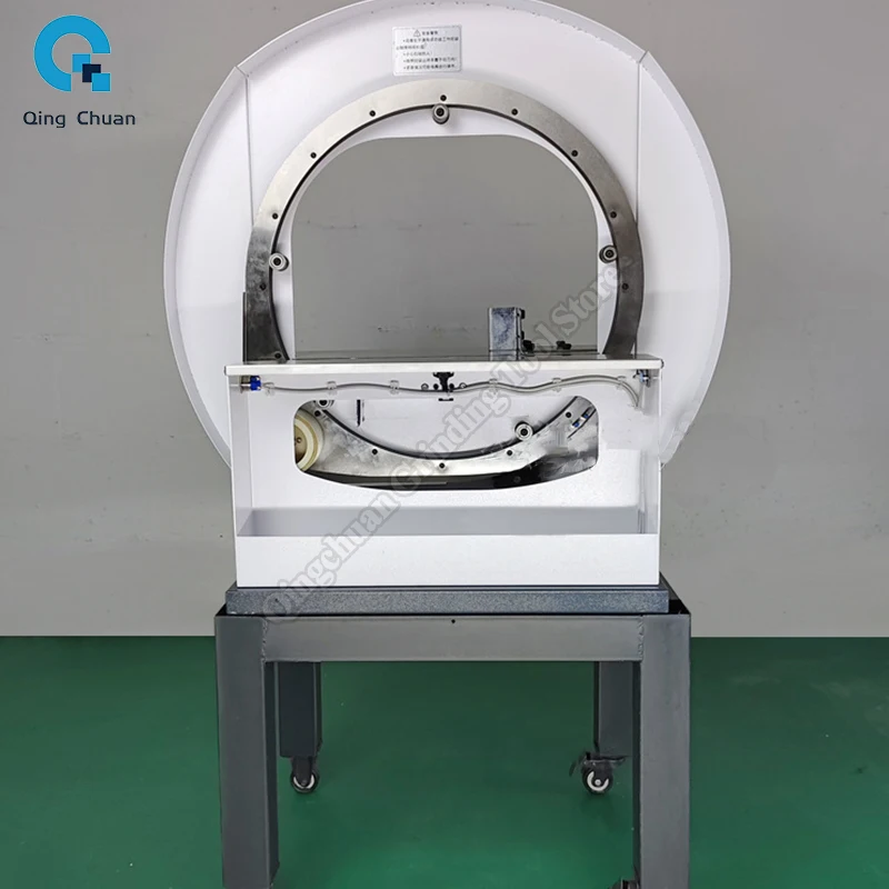 Automatic Tape Winding Machine Cross Seal Flexible Free Packaging Horizontal Full Circle Winding Sealing Machine