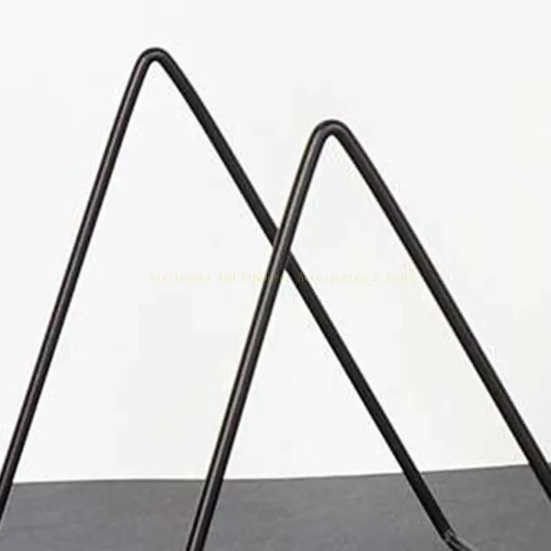 3 PCs Exibição ferro pequena para placas decorativas