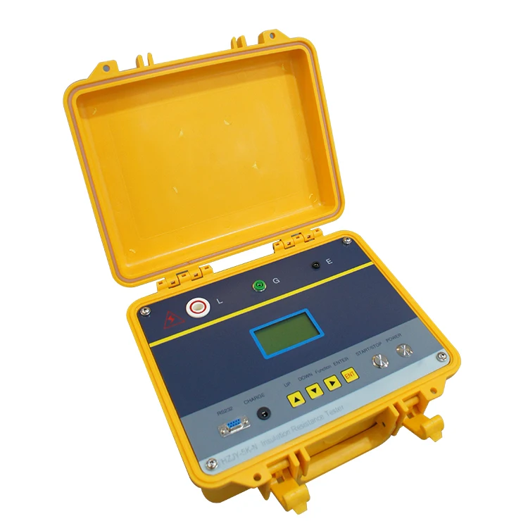 Digital 5KV Insulation Resistance Tester for Water Cooling Generator with Display