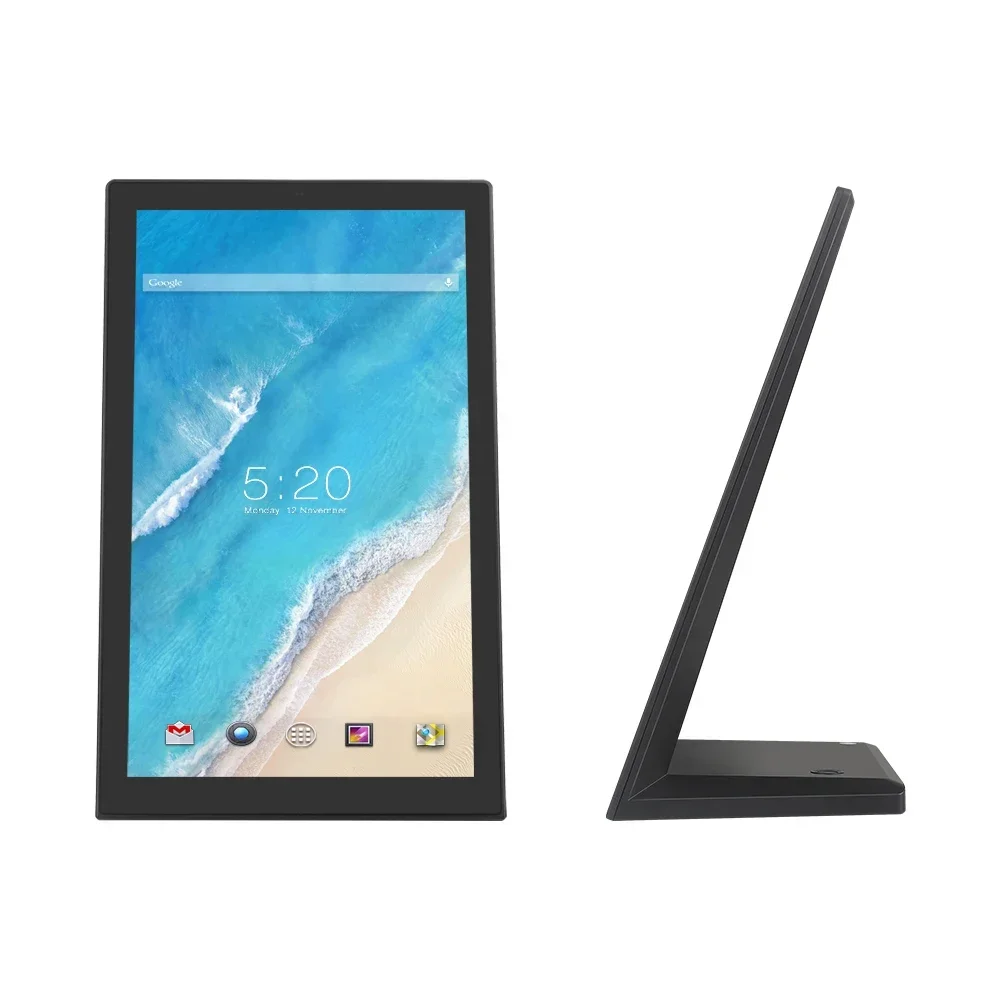 14inch Vertical L shape android tablet RK3566 android 13 wifi tablet pc vertical slim shape touch digital signage