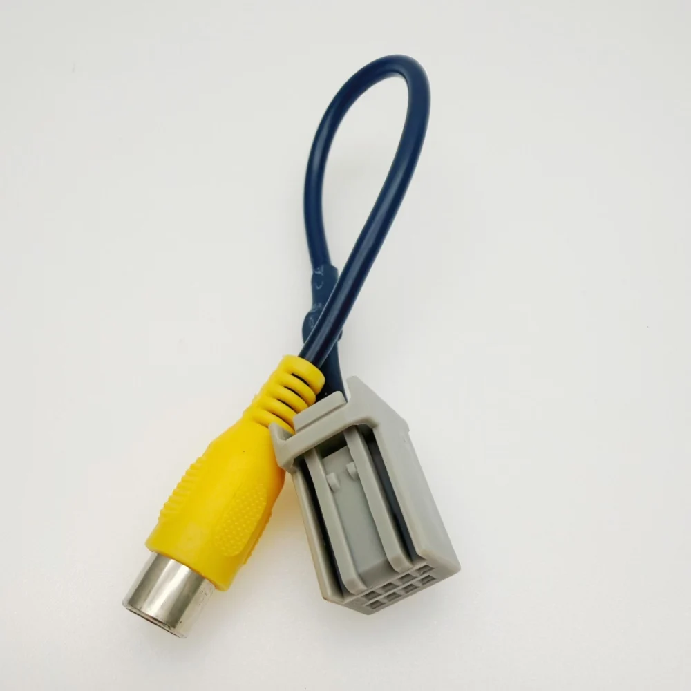 8 Pin Car Reversing Camera Video RCA Cable Adapter Wiring Connector For Honda New JAZZ Fit 2021