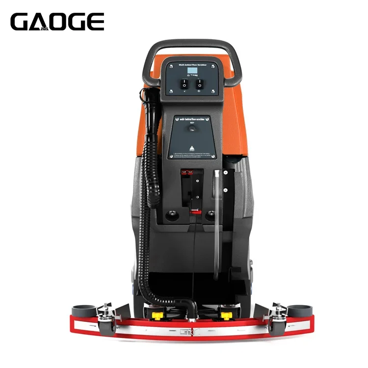 Gaoge Factory Price A1 21 inch Industry Cleaning Equipment Walk-behind Hand Push Floor Scrubber Dryer for Shopping Mall