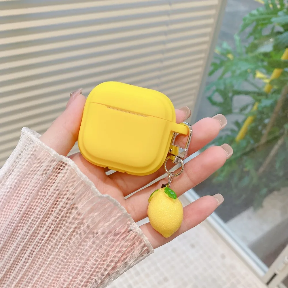 Funda de silicona suave Simple para AirPods 4 3 2 1 Pro 2 Funda protectora para auriculares inalámbricos Bluetooth para Airpods Pro 2nd Pro2 Funda