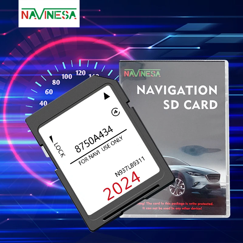 2024 SD Navigation Card for Peugeot 4008 2011-2017 Car Memory Card Sat Nav Update 8750A434 N937L89311 Map UK Ireland Europe 16GB