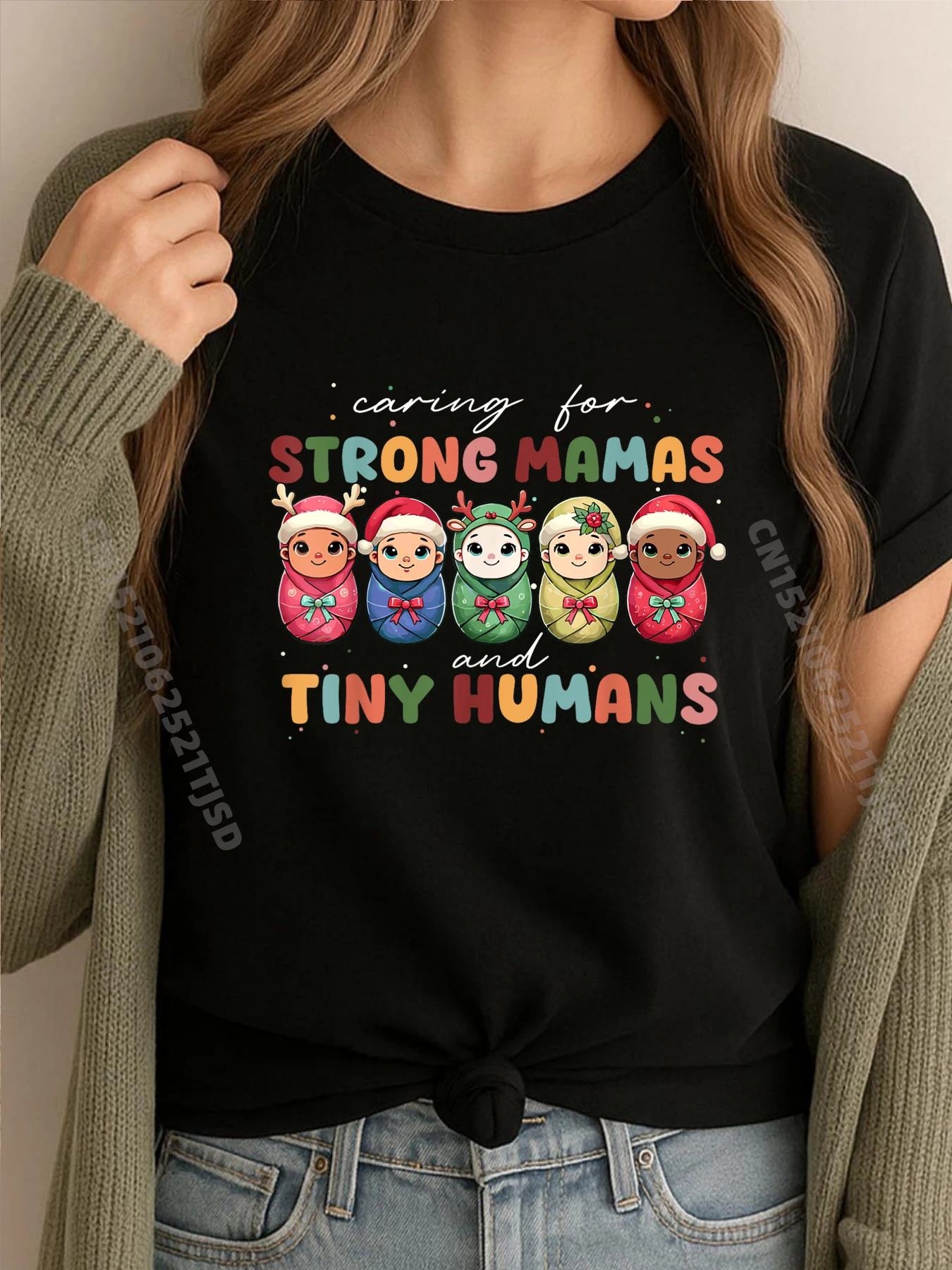 

Уход за сильными мам и крошечными людинами, рождественские мужские рубашки, футболка с рисунком, дышащие мужские подарки, пасхальное воскресенье