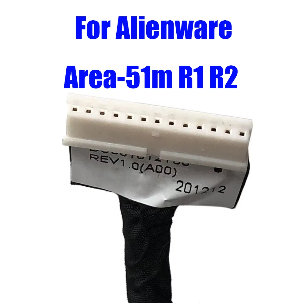 

Laptop Power Jack Cable For Alienware Area-51m R1 R2 ALWA51M 0DF23M DF23M DC301012T00