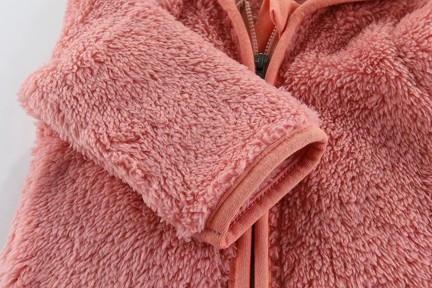 Frühling und Herbst Kinder Fleece Mantel Baby Bär Ohren Langarm Warme Jacke 0-3 Jahre Alte Kind Kleidung – Detail 21
