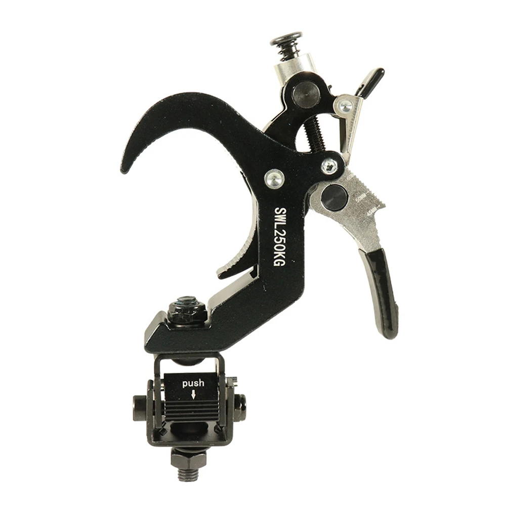 Quick Rig Clamp Stage light Hook Quick Lock New Aluminum Truss Clamp 45-60mm Eagle Claw Hook For Moving Head  Beam Lights