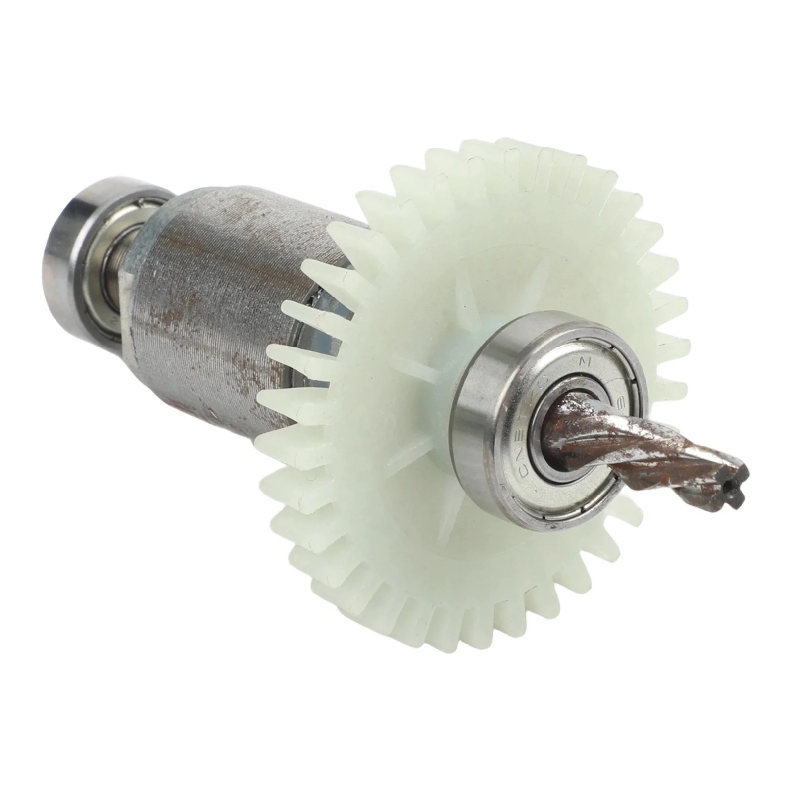 Brushless Electric Chain Saw Rotor 4 Teeth With Bearings 100x49mm For 12 Inch Rechargeable Power Tool Motor Repair Accessory