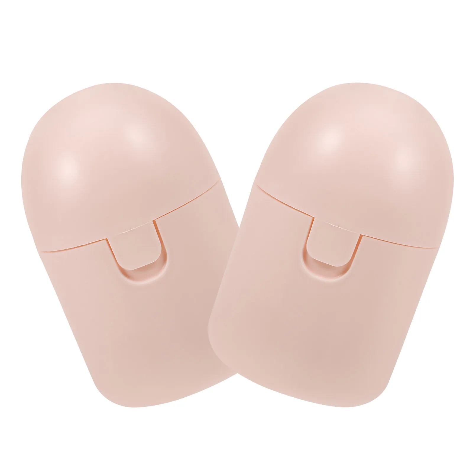 

2pcs Menstrual Cup Storage Box Compact Leakproof Case For Travel Portable Period Cup Carrier Small Plastic Container Women