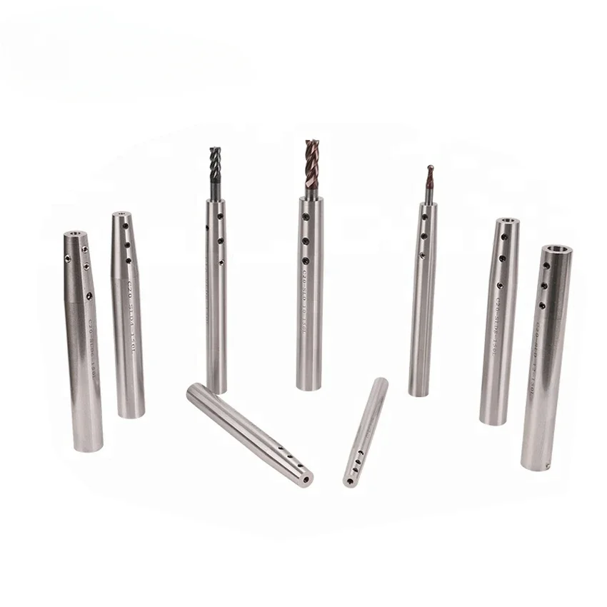 NEW SL12-D3/4/6/8/10/12-100mm High precision Extension rod of side-fixed milling cutter Lengthening rod of small diameter bit