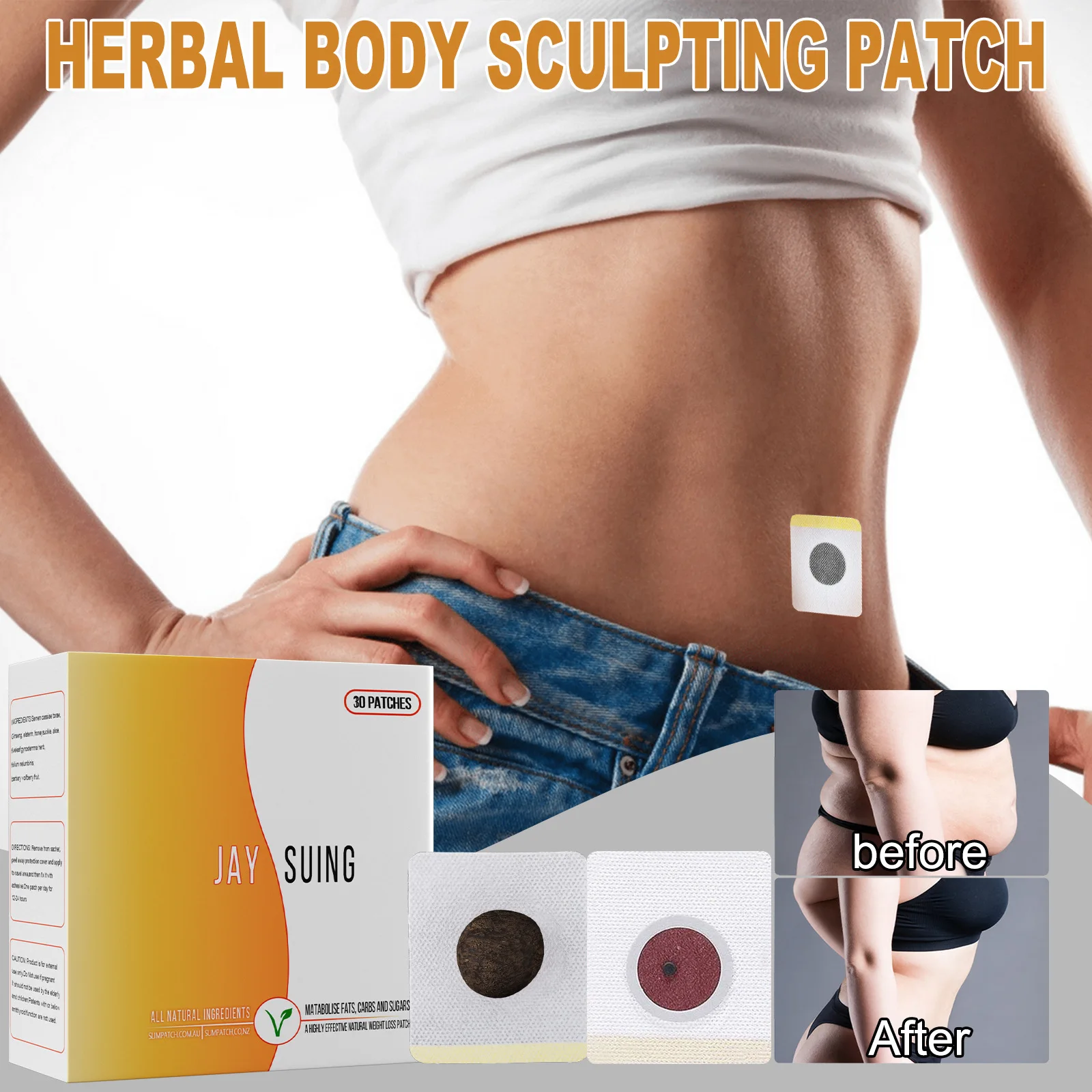 

Navel Sticker Slim Patch Slimming Products Fat Burning for Losing Weight Cellulite Fat Burner for Weight Loss Paste Belly Waist