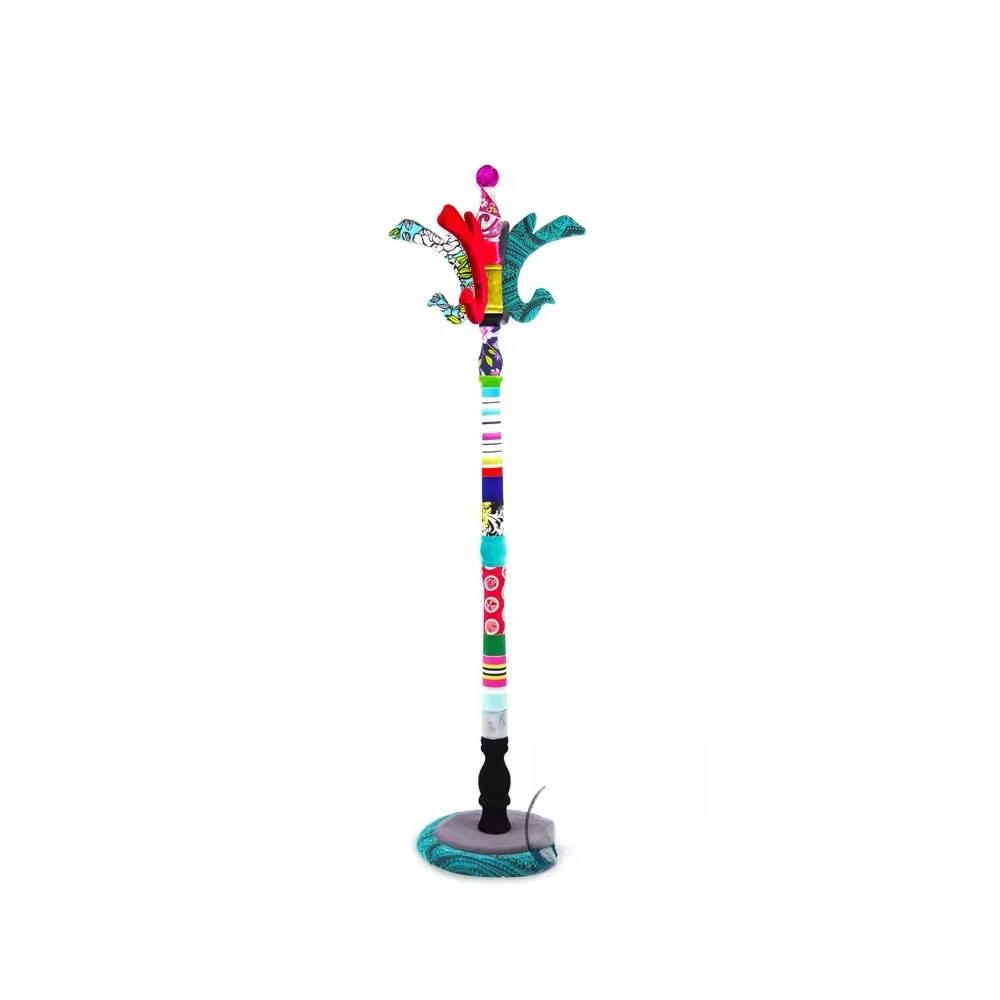 

European color coat rack Nordic living room hanger contrasting color hanger Children's candy color hanger