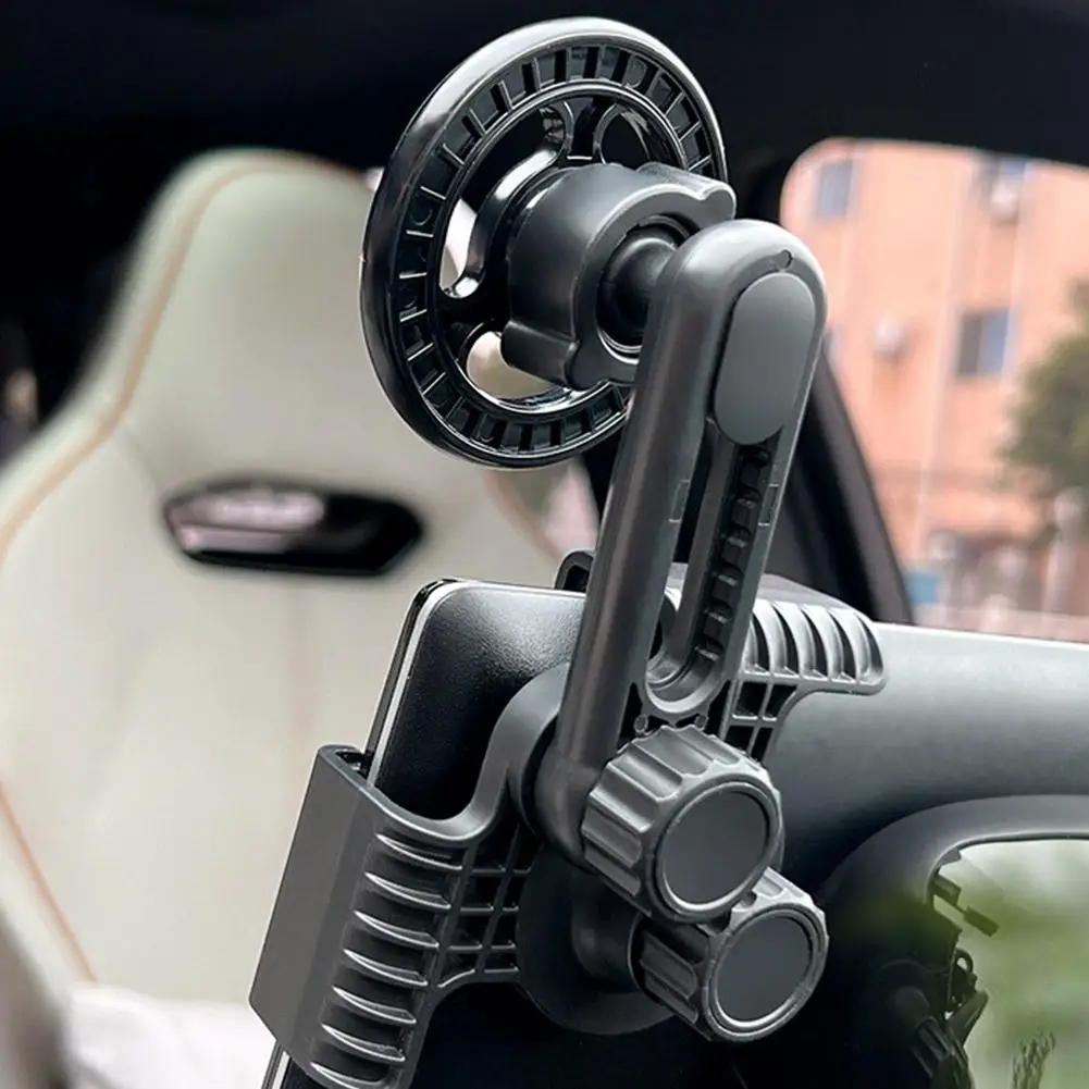 Magnetische Auto-Handyhalterung für zentrale Bildschirmmontage, verstellbare Armaturenbretthalterung für Tesla BYD New Energy Vehicle, GPS-Unterstützung für 4,5-7,2 Zoll