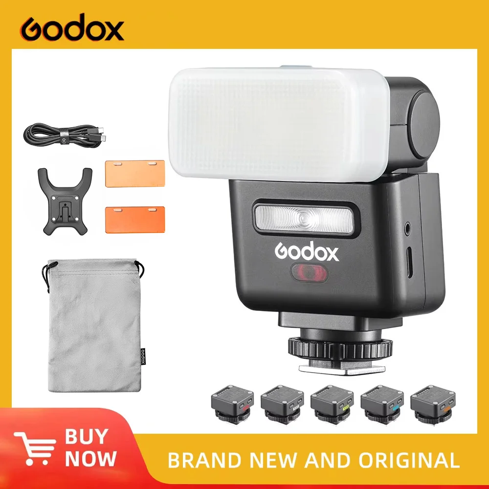Godox iT32 X5 IFlash TTL Camera Flash HSS Rotating Head,X5 Wireless Magnetic Trigger,Speedlite for Sony Nikon Canon Fuji Olympus