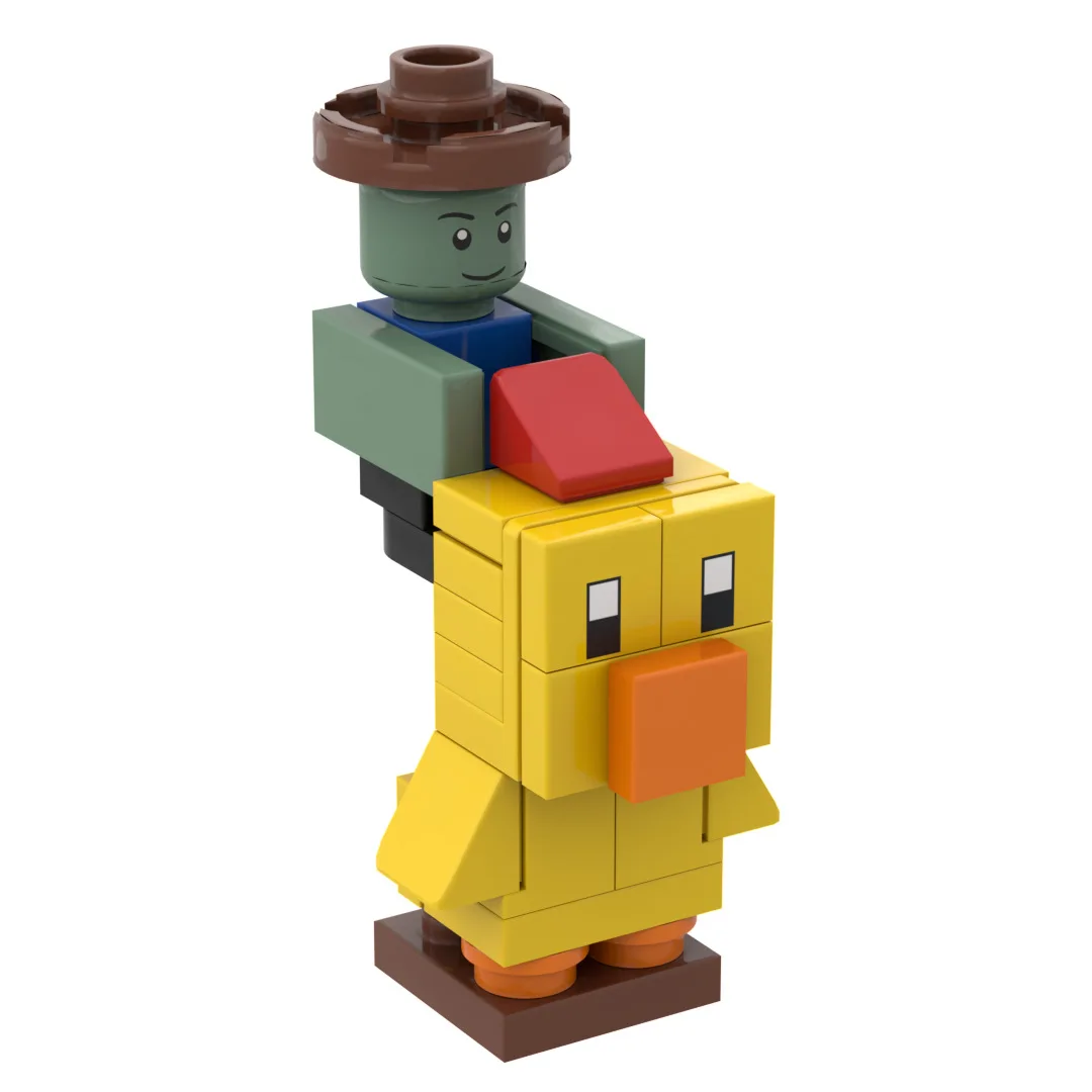 تنمو حديقة لعبة Brickheadz لعبة حديقة دمى حيوانات صغيرة بنة تمثال جامع الشكل دمية نباتية بنين بنات