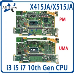 V5200JA Mainboard X515JA X515JP X515JF X515JAB X415JA X415JP X415JF P1511CJA P1511CJP P1411CJA P1411CJP Laptop Motherboard