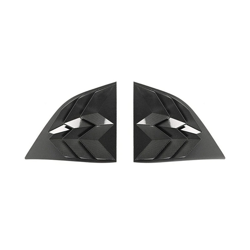 

Model A Rear Window Louver Shark Gills Decorative Stickers Rear Side Glass Louvers Car For Dodge Challenger 2010-2022
