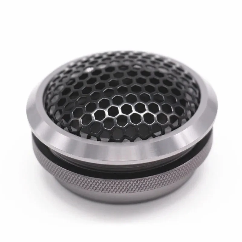 Modified Car Tweeter Net Cover 1.5 Inch Aluminum Alloy Decorative Sound Protection Cover Metal Back Cover Tweeter Box Inner