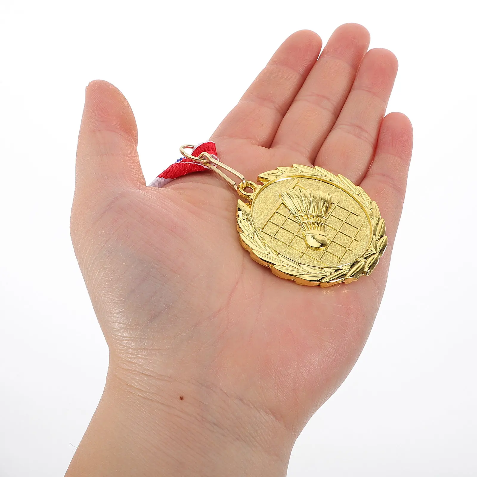 Badminton Competition Award Medals Zinc Alloy Elegant Design Longlasting Sports Awards Medals for School Tournaments Kids Sports