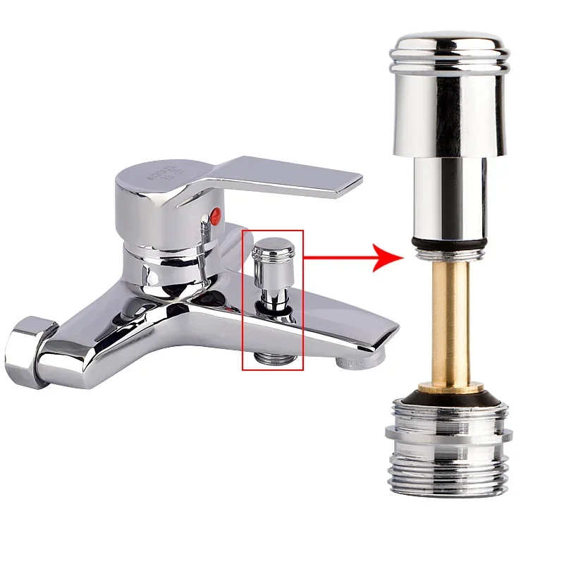 

1Sets Faucet Lower Outlet Water Separator Tap Switch Diverter Shower Mixing Valve Kitchen Bathroom Faucet Replacement Accessorie