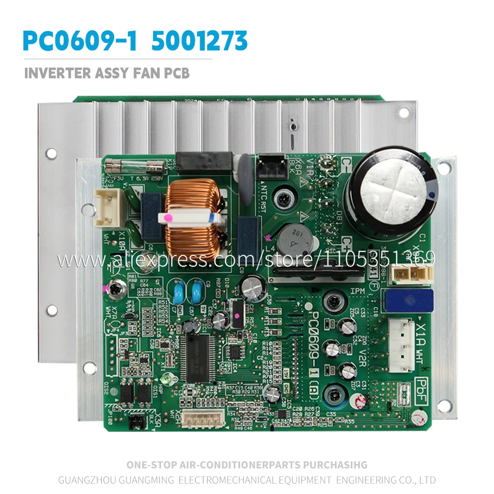 Placa PCB del ventilador del inversor PC0609-1, número de pieza 5001273, para unidad interior Daikin VRV FBQ140C7VEB FXSQ125P7VEB, nueva y original