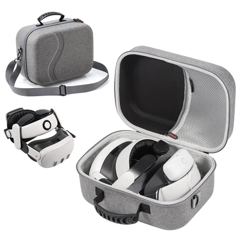 DEVASO Universal Large Carrying Case for Meta Quest 3 VR Head…
