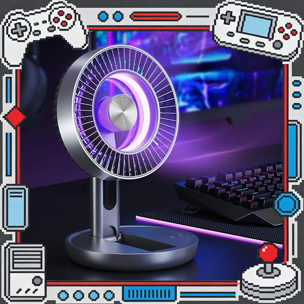 aler-s-13-desktop-fan-5th-gear-wind-speed-regulation-desktop-small-fan-multicolor-atmosphere-lamp-low-noise-light-weight-gifts