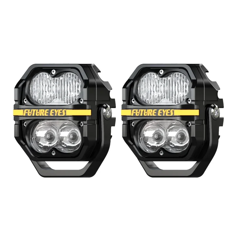FUTURE EYES C4 120W Luces LED auxiliares todoterreno Sistema de iluminación de luz de inundación para kits de luces LED de automóvil