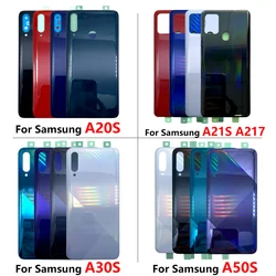 NEW Battery Door Back Cover Housing Case With Adhesive Sticker Replacement Parts For Samsung A20S A207F A30S A307F A50S A21S