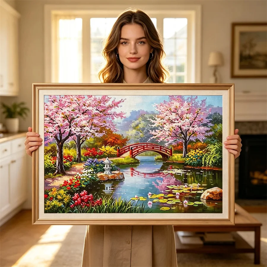 Dream Home New Style diy Art crafts for adults stamped cross stitch kit knitting and needlecraft embroidery sewing joy sunday