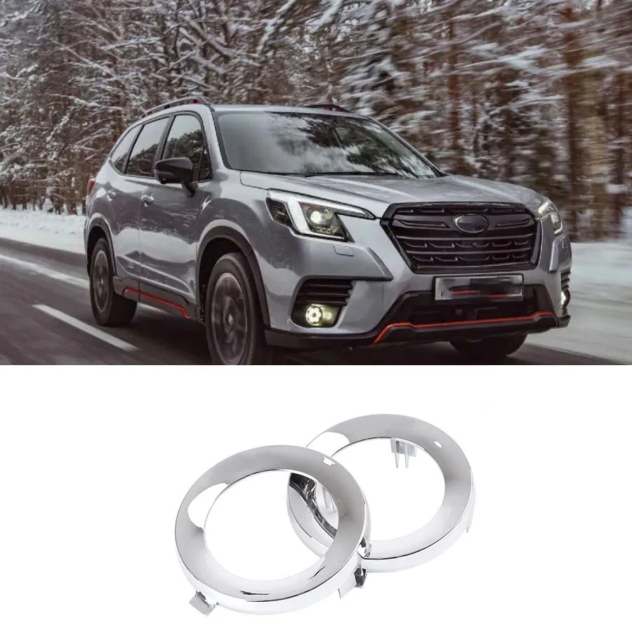 

Front Bumper High quality Lamp Electroplated Foglight Fog lamp frame for Subaru Forester Impreza 2008 2009 2010 2011 2012