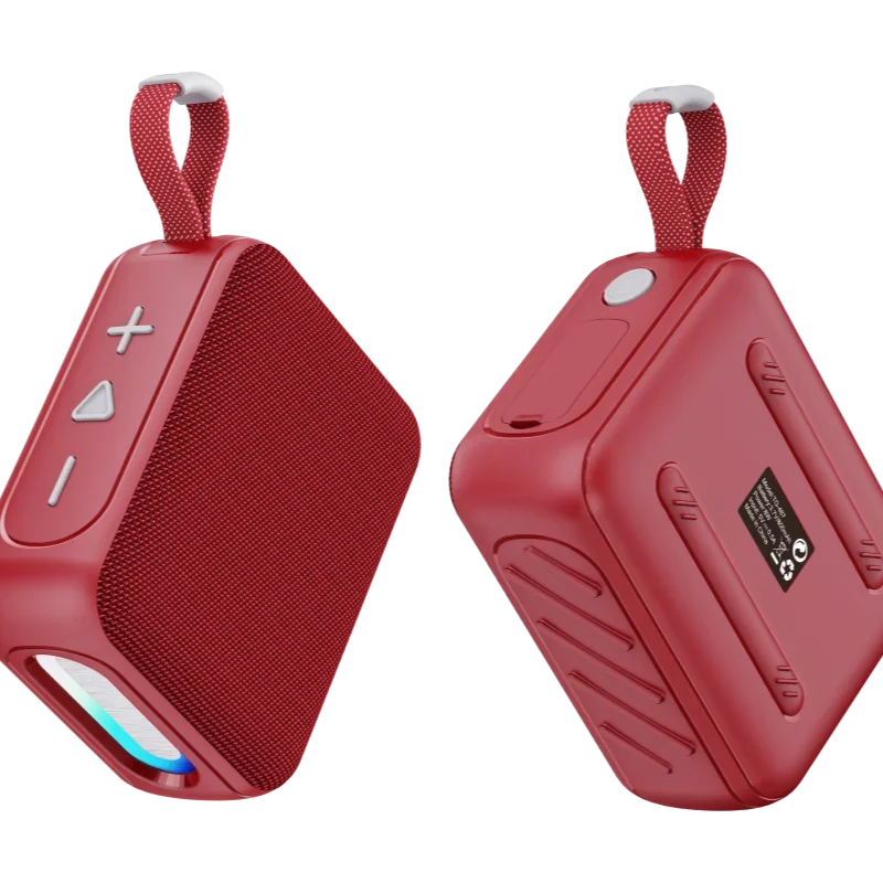 

TG-487 Bluetooth 5.4 Wireless Speaker Portable Speaker with 3D Surround HiFi Audio Colorful LED Light Suitable for Outdoor Use