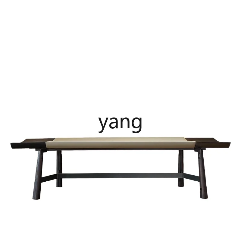 Yjq Designer High-End Bench Tailstock Clothes Stool Bedroom Minimalist Double Dining Stool Strip