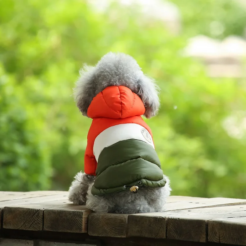 Wasserdichte Hundejacke Winter Haustier Daunen Baumwolle Weste Luxus Hundekleidung Chihuahua Französische Bulldogge Hundemantel Welpe Warmes Hundekostüm – Detail 10