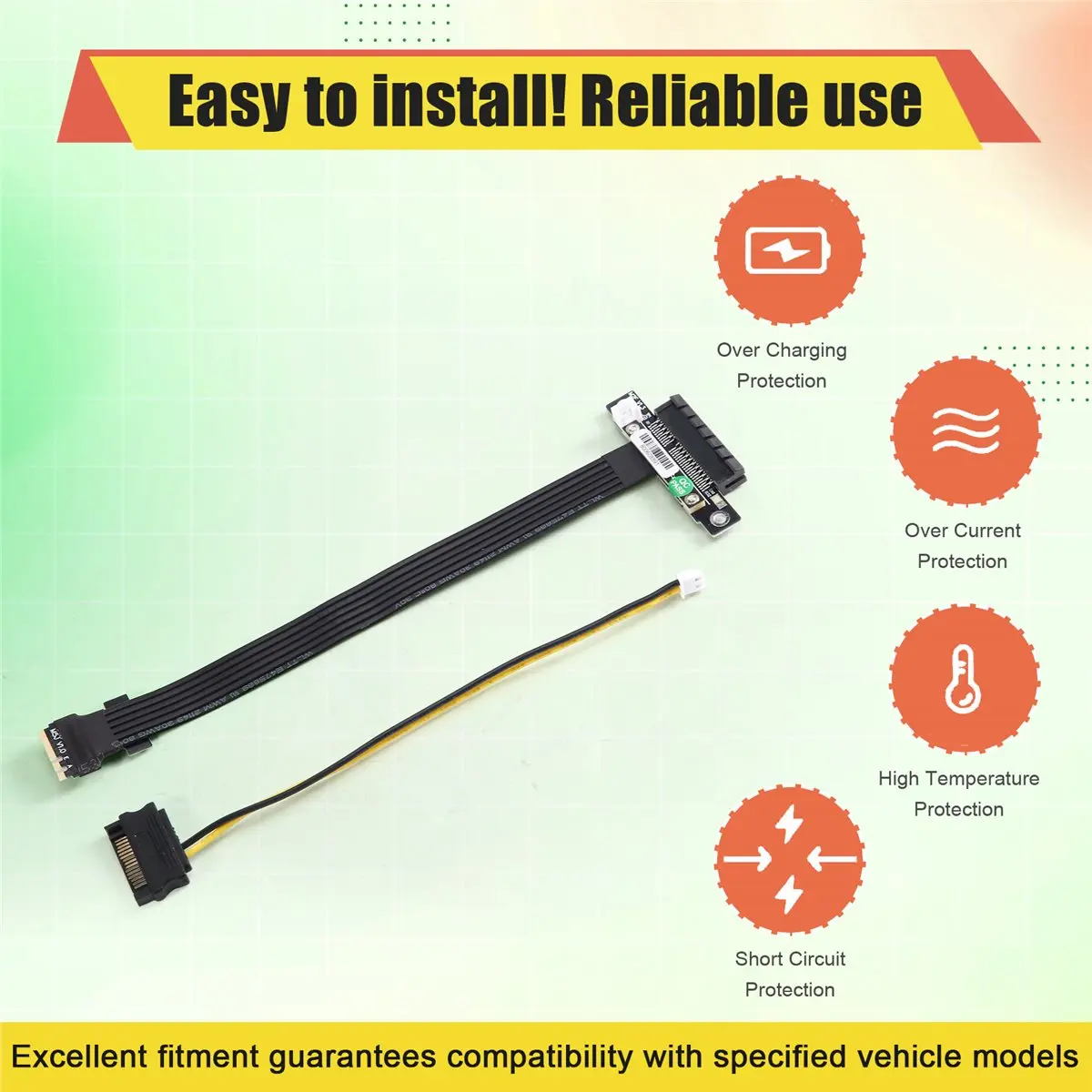 M.2 WiFi Key to PCIe 4.0 X4 Extension Cable Adapter SSD Riser for Laptop Notebook 4x PCI Express Card 20CM
