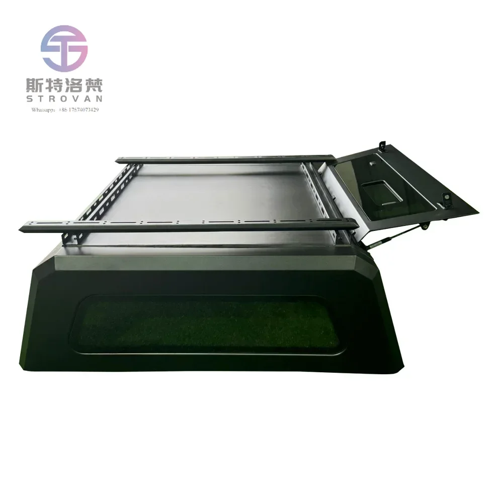 

Индивидуальные алюминиевые аксессуары для автомобилей: жесткий кемпер-кунг для Toyota Hilux Revo 2015+ – прочный водонепроницаемый чехол-тент