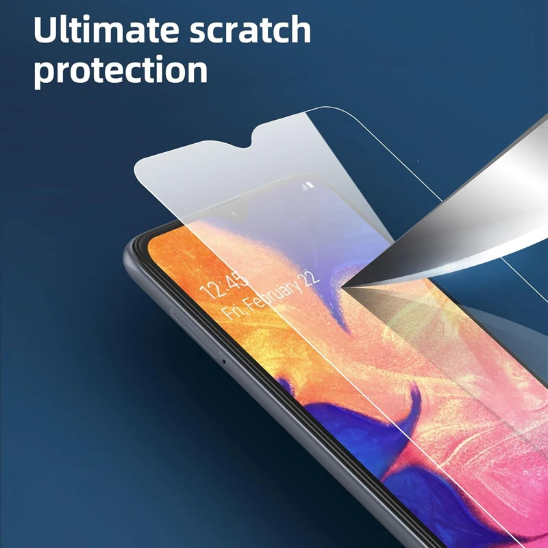 Tempered Glass For Samsung Galaxy A10 A20 A20E A30 A40 A50 A70 A51 A71 Screen Protector Film HD Crystal 9H Protective Glass