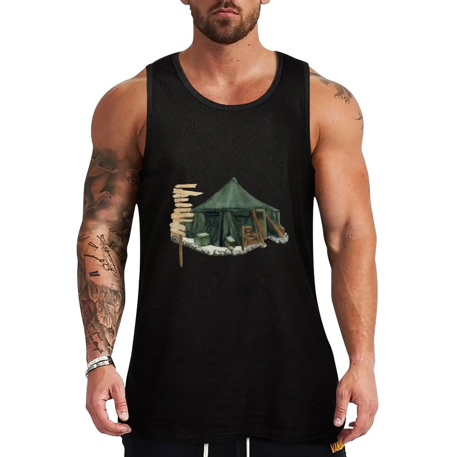 

The Swamp Tank Top anime gym sleeveless vests vests for men