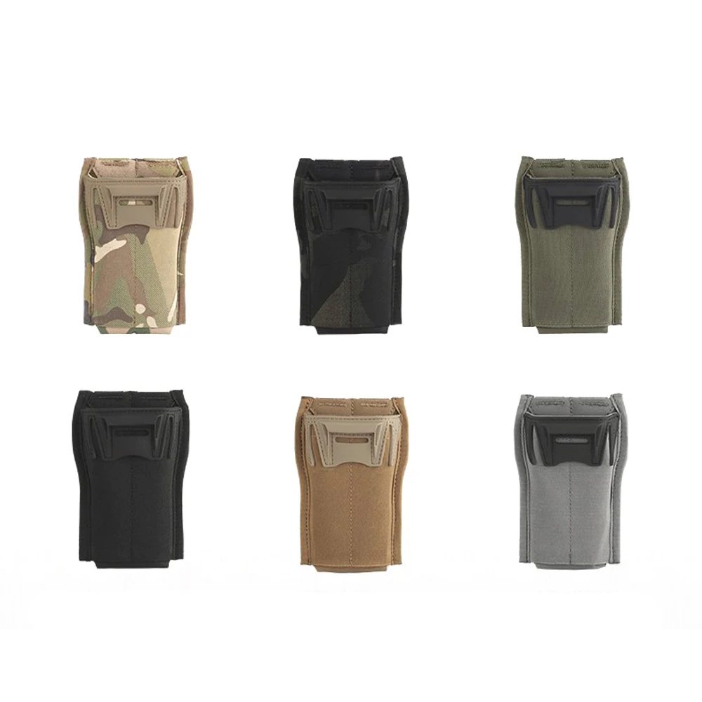 

Tactical K Type 5.56 AR Magazine Pouch, Hunting MAG Pouch Enlarge Opening Multi Stage Height Adjustment, Wide Adaptation