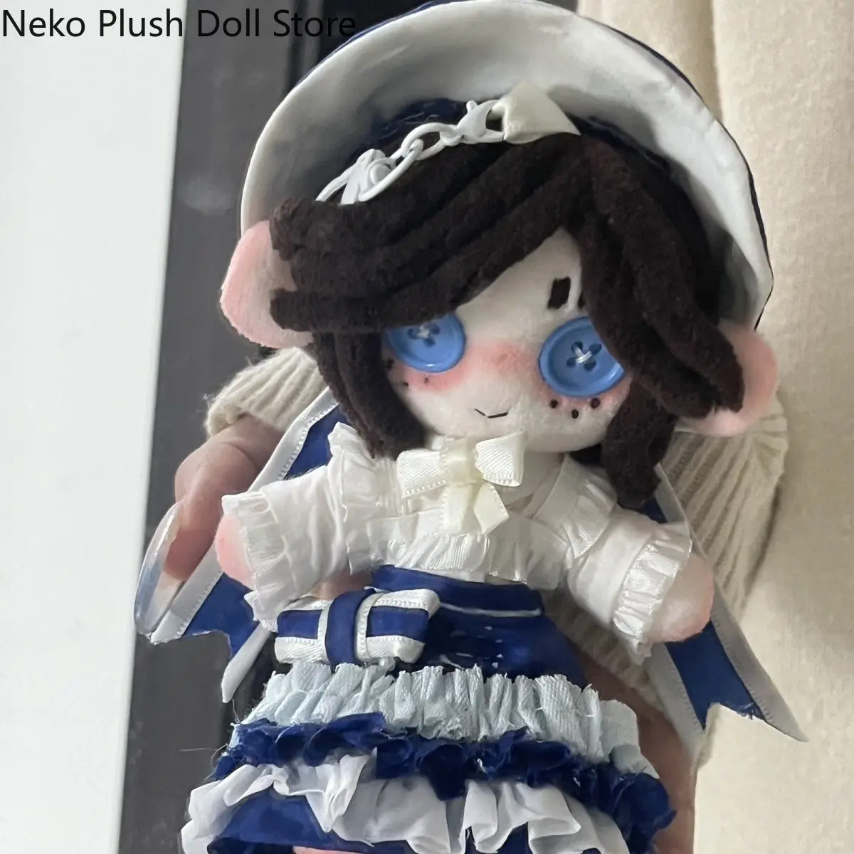 Identity V Gardener Emma Woods, Cosplay de Anime, Muñeco de Peluche Hecho a Mano para Halloween, Muñeco de Peluche Suave y Kawaii, Regalo Original de Navidad