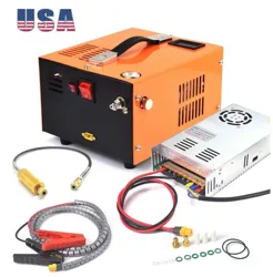 Compressor de ar pcp 12v 4500psi 300bar 30mpa pcp 110v aplicação de alta pressão livre de óleo/anhydrous para garrafas de mergulho de rifle de ar