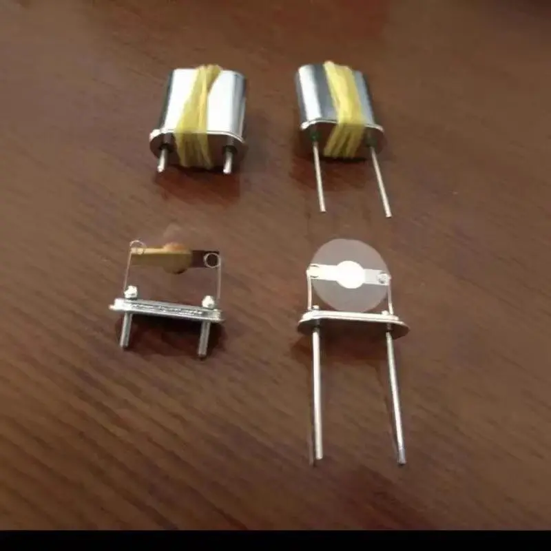 8M9M10M12M polished gold-plated edged 6M crystal oscillator 5M chip micro mass measurement quartz microbalance chip